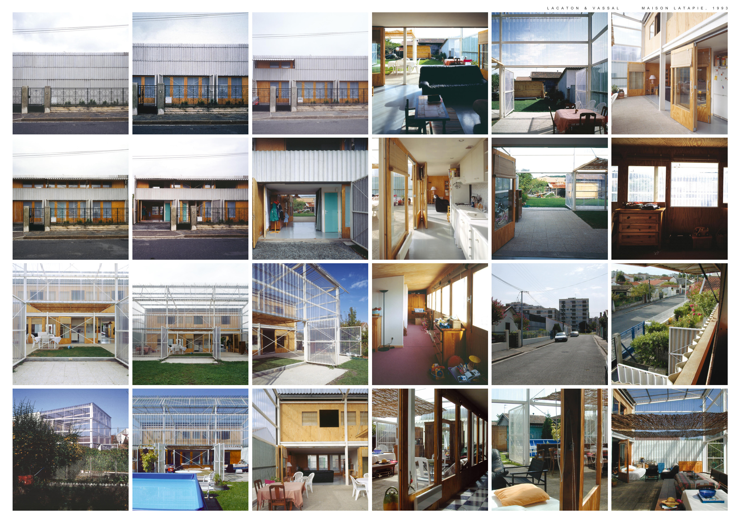 Lacaton & Vassal, Maison Latapie, 1993: architectural reference photographs